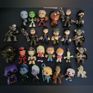 Assorted Funko Mystery Mini Figures Collection